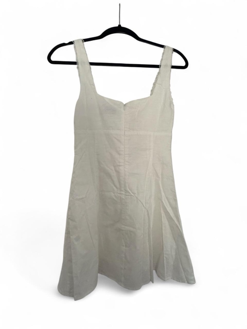 Peppermayo White Lace-Trim Mini Dress - Picture 5 of 6